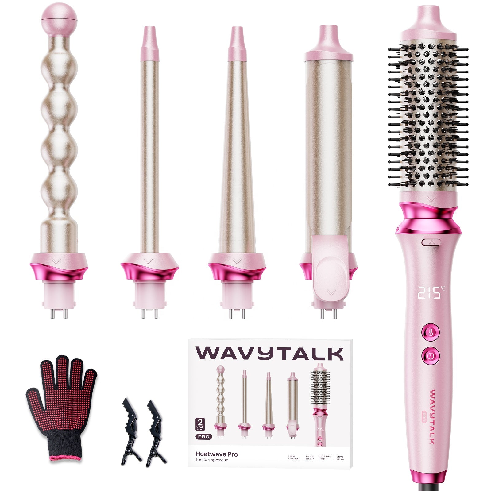 Ondulator multistyler Heatwave Pro Set Wavytalk – Aura Beauty