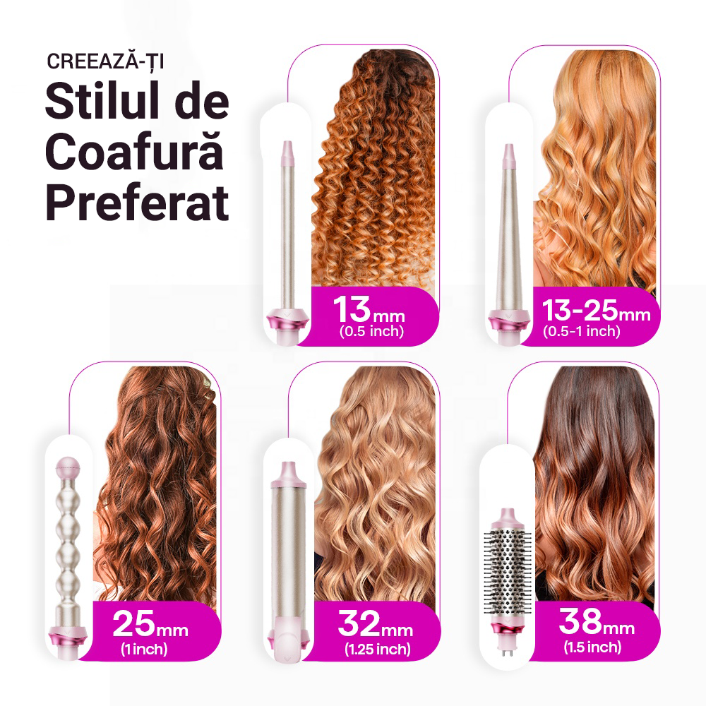 Ondulator multistyler Heatwave Pro Set Wavytalk