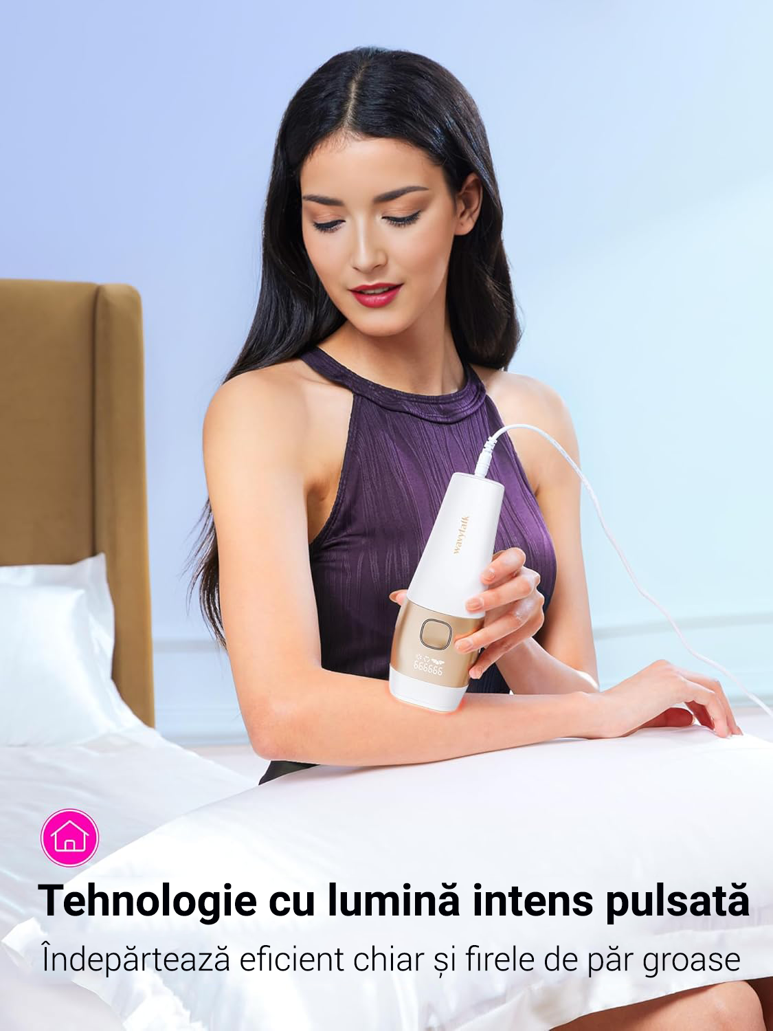 Epilator IPL Wavytalk