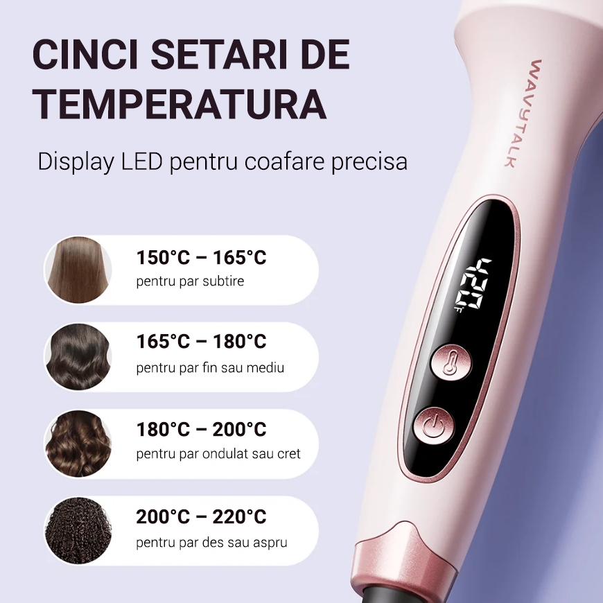 Perie termica Wavytalk Blowout Boost