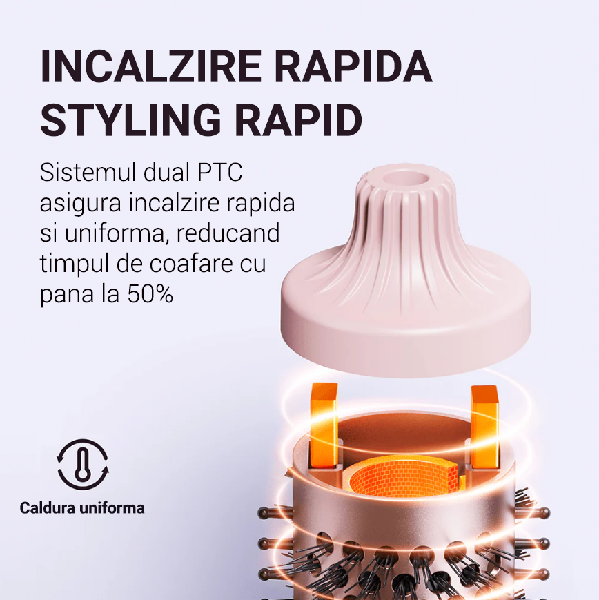 Perie termica Wavytalk Blowout Boost