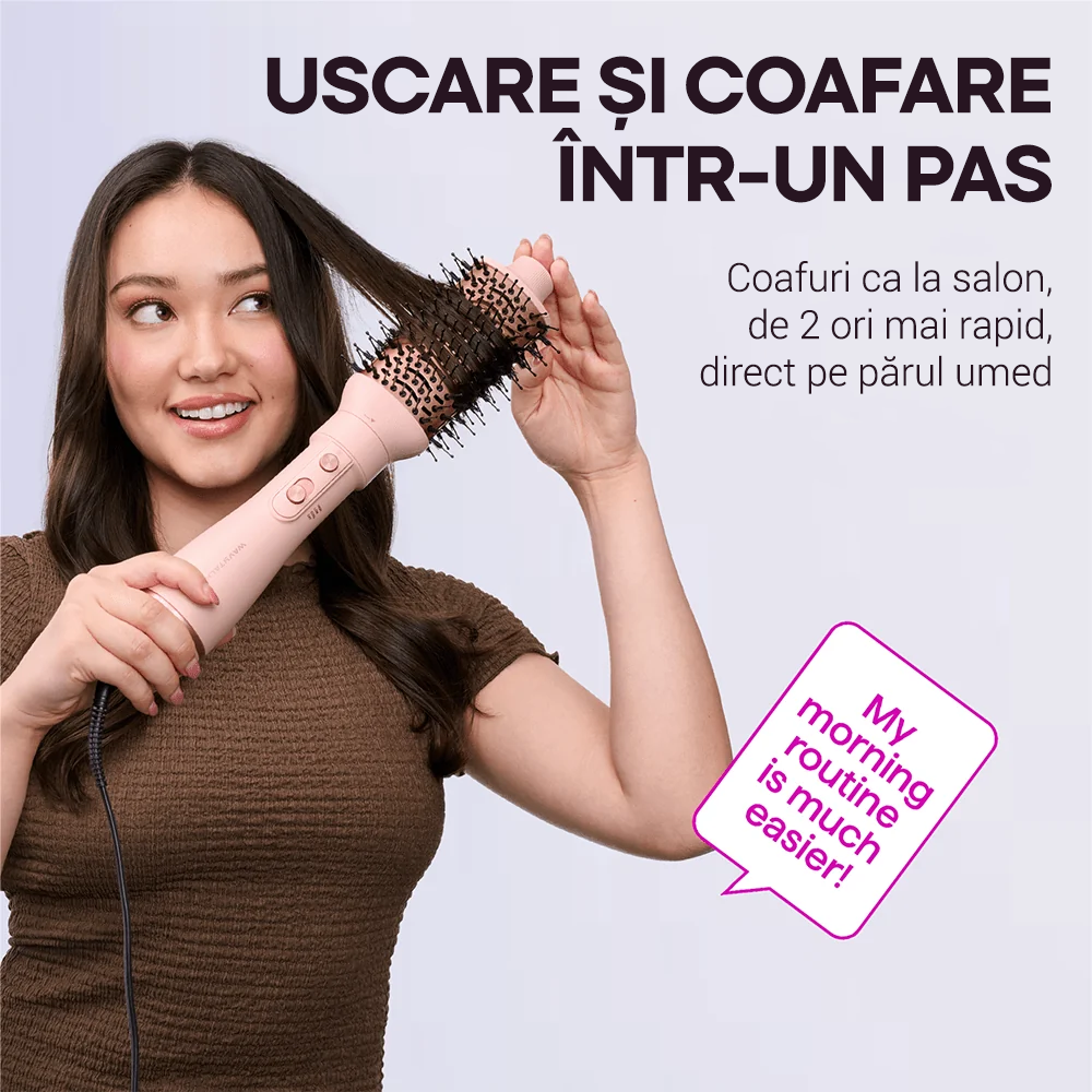 Perie cu aer cald Wavytalk Air Sculpt 5-în-1